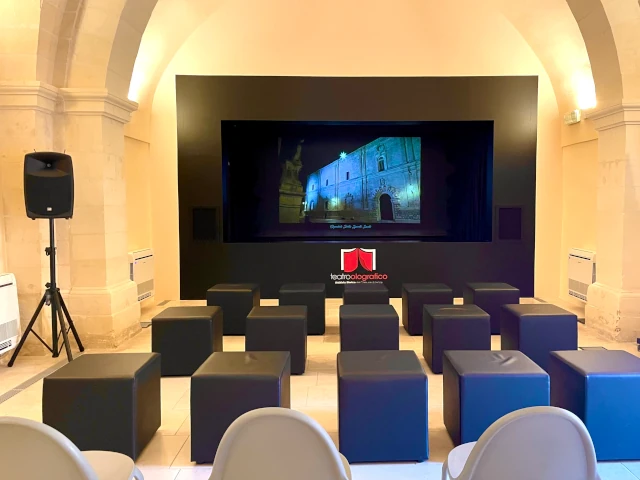 Teatro olografico, biblioteca Ognibene - Lecce